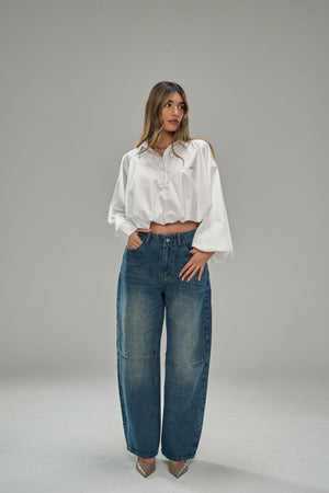 חולצת אודין חולצה לבן טיאגו