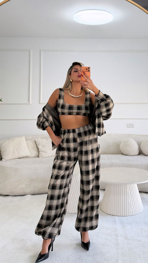 חליפת בראל שחור חליפה נטלי שווילי