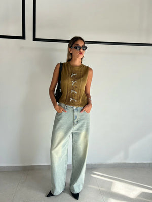 מכנס ג׳ינס לואי תכלת ג׳ינס טיאגו