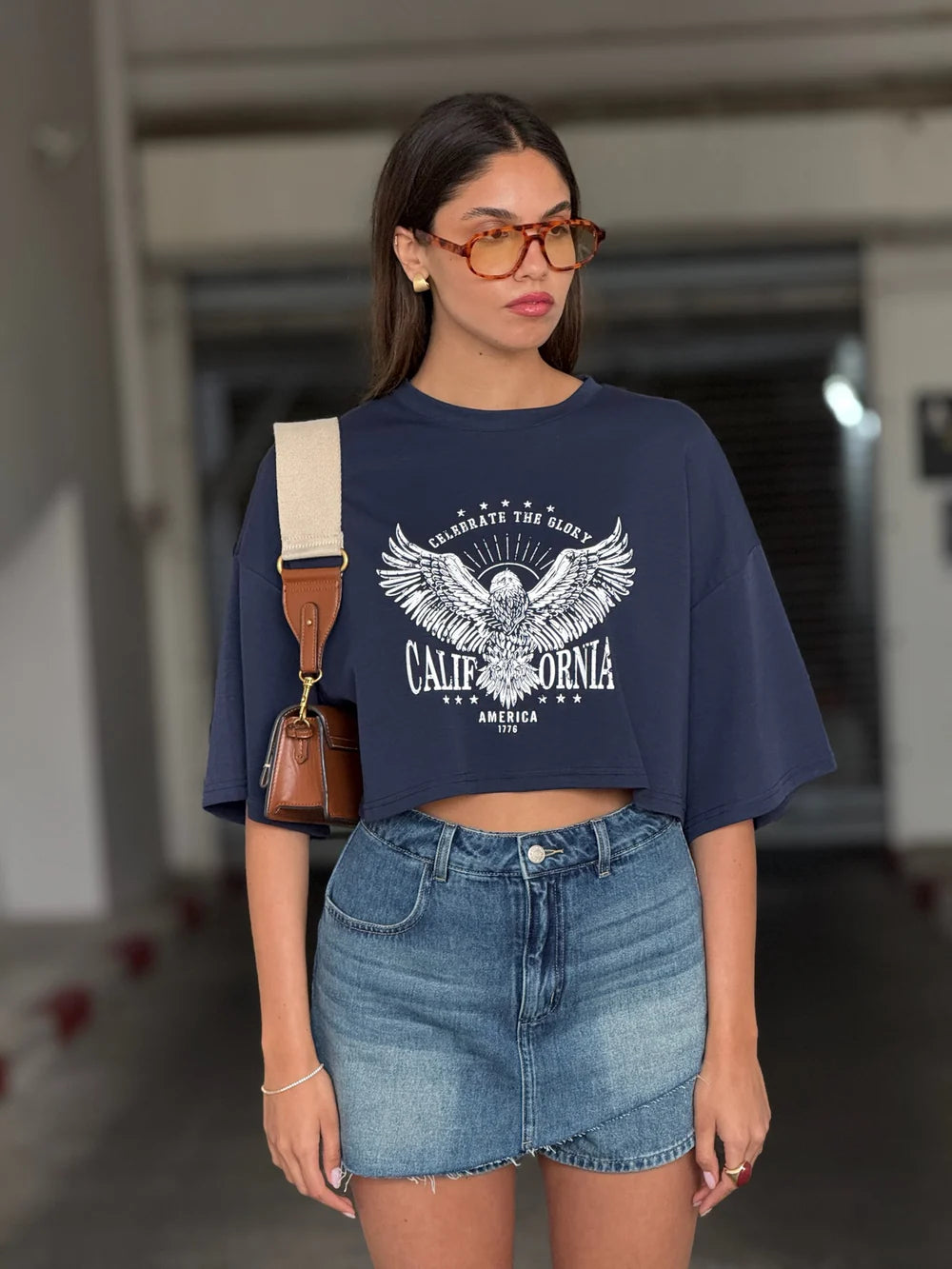 מכנס חצאית ג׳סי חצאית L טיאגו