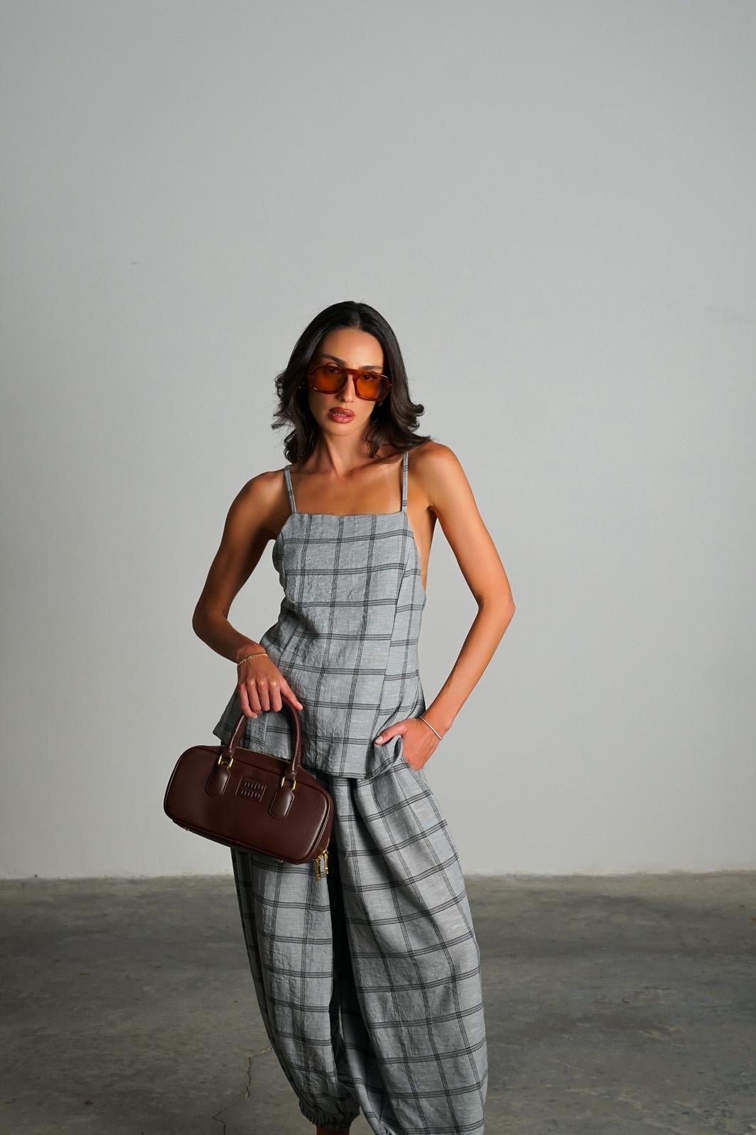 חליפת מנילה חליפה אפור GOVANA