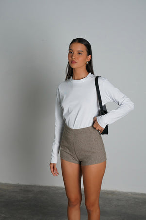 בייסיקלי חולצה לבן GOVANA