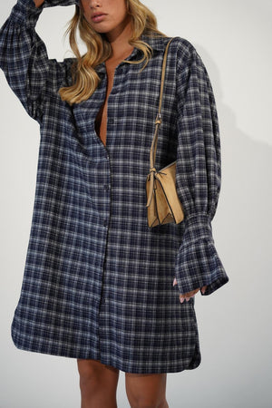 שמלת מילי שמלה כחול O.S RFA