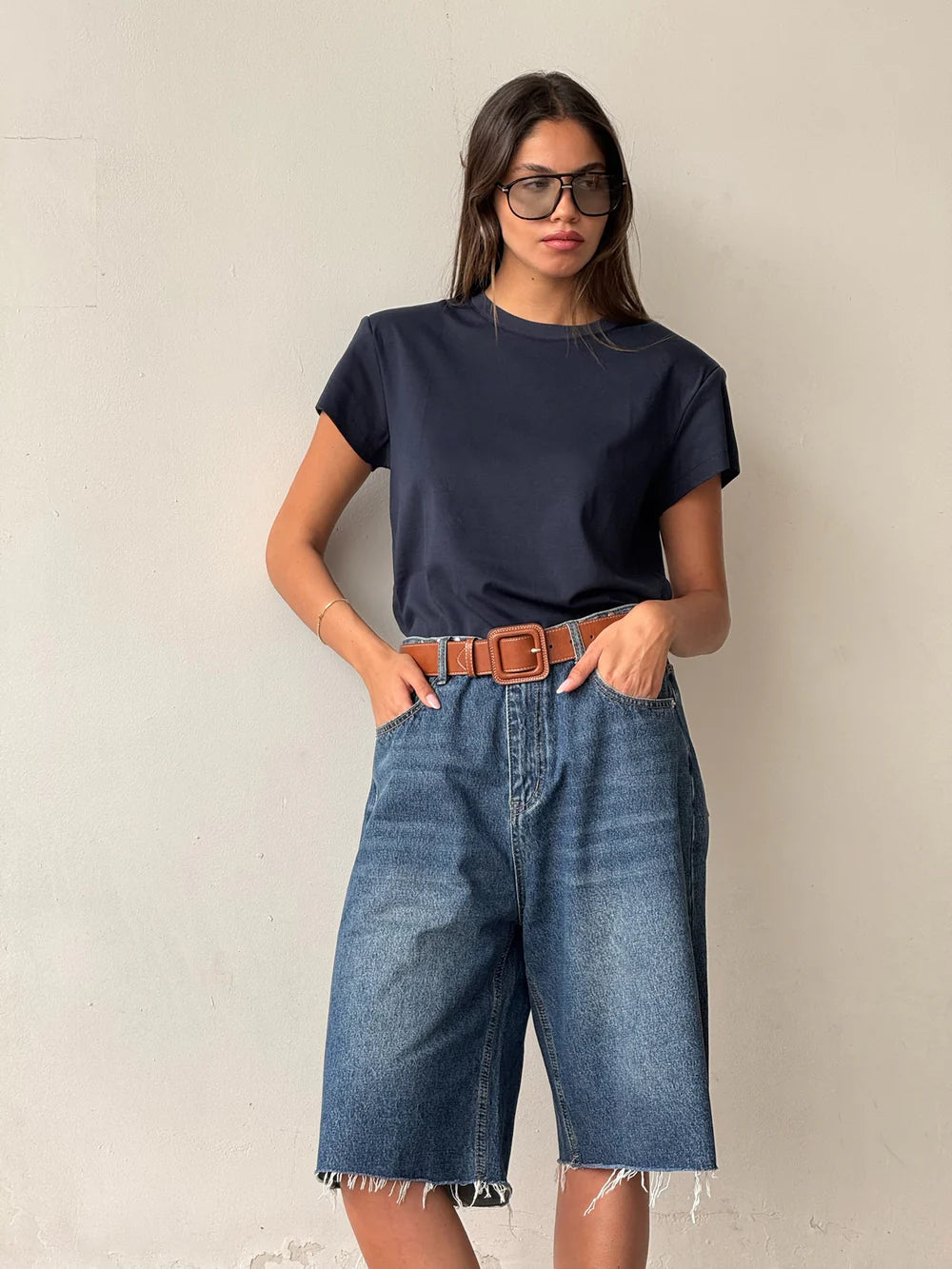 ברמודה ג׳ינס פולי ג׳ינס כחול טיאגו