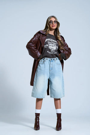 מכנס ג׳ינס אליאור ג׳ינס כחול One size טיאגו