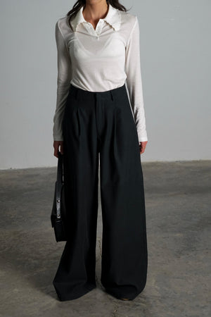 מכנס רינו מכנס שחור GOVANA