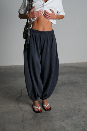 מכנס טייגי מכנס אפור M GOVANA