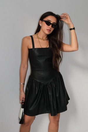 שמלת לאדר שמלה שחור O.S נטלי שווילי