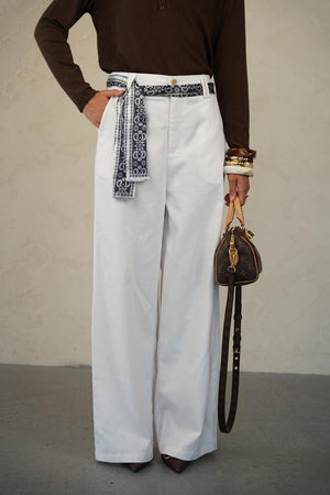 מכנס קוני מכנס לבן RFA