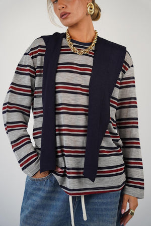 חולצת טסה חולצה אפור בהיר O.S RFA