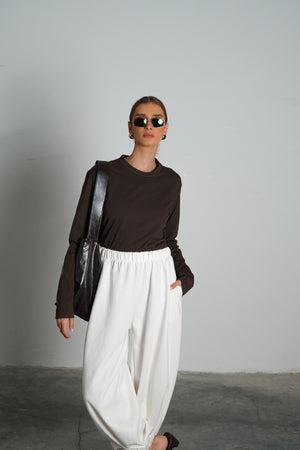 חולצת אייבורי חולצה GOVANA