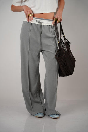 מכנס רותם אפור מכנס אפור בהיר O.S RFA