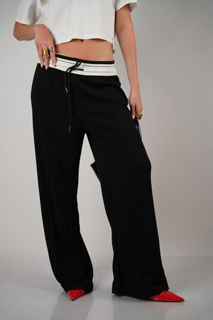 מכנס רותם שחור מכנס שחור O.S RFA