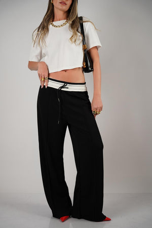 מכנס רותם שחור מכנס RFA