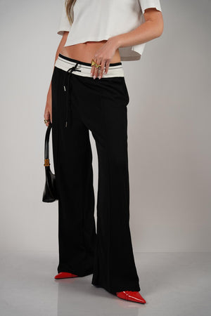 מכנס רותם שחור מכנס RFA