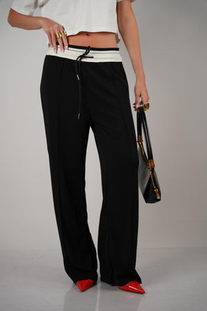 מכנס רותם שחור מכנס RFA