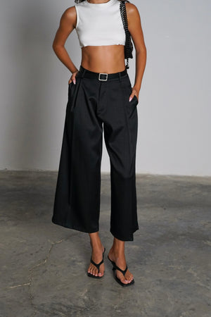 מכנס רזילין מכנס שחור GOVANA