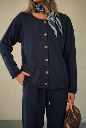 חליפת פייפר חליפה כחול נייבי O.S RFA