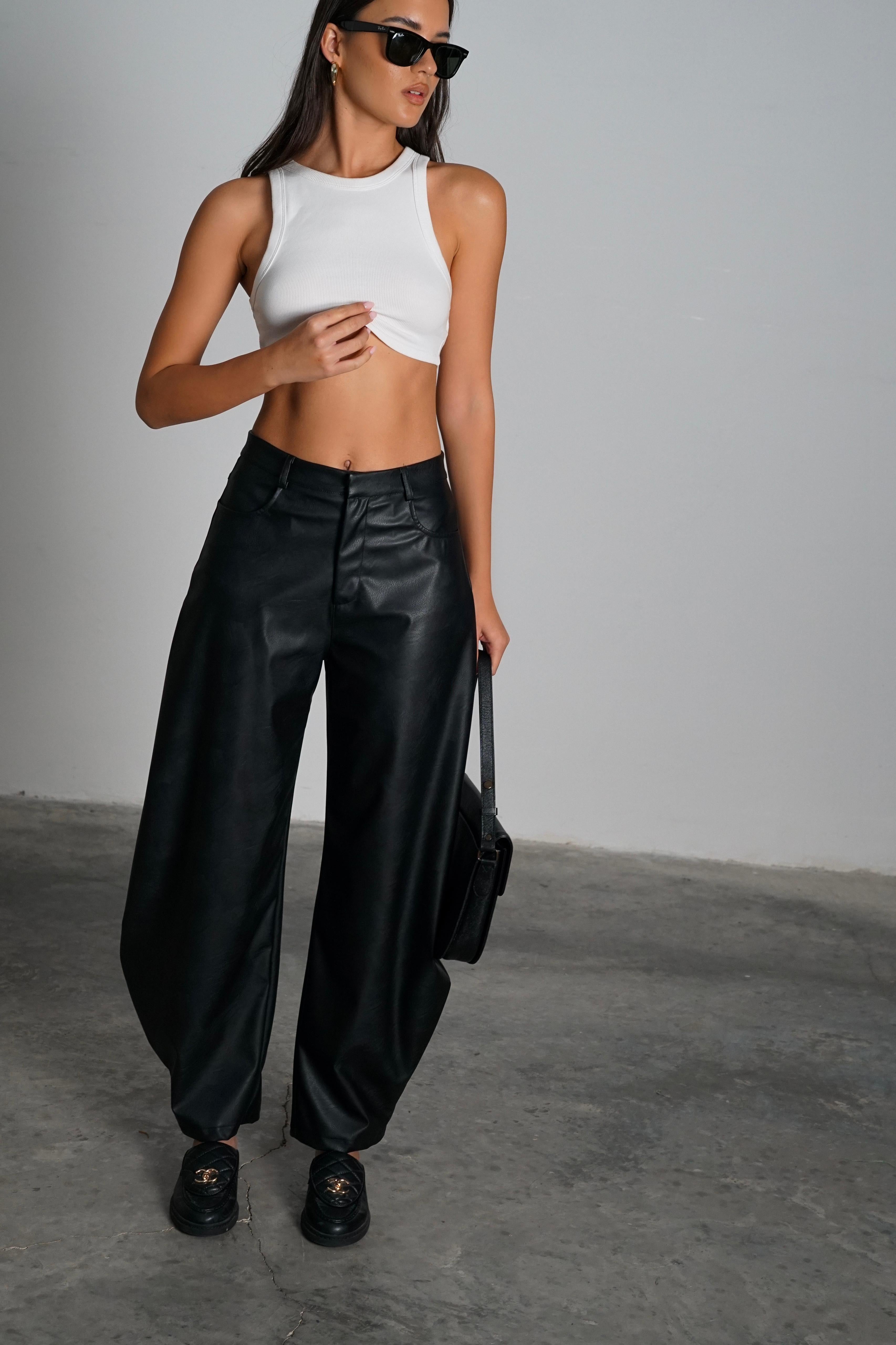 מכנס קיסו מכנס שחור GOVANA