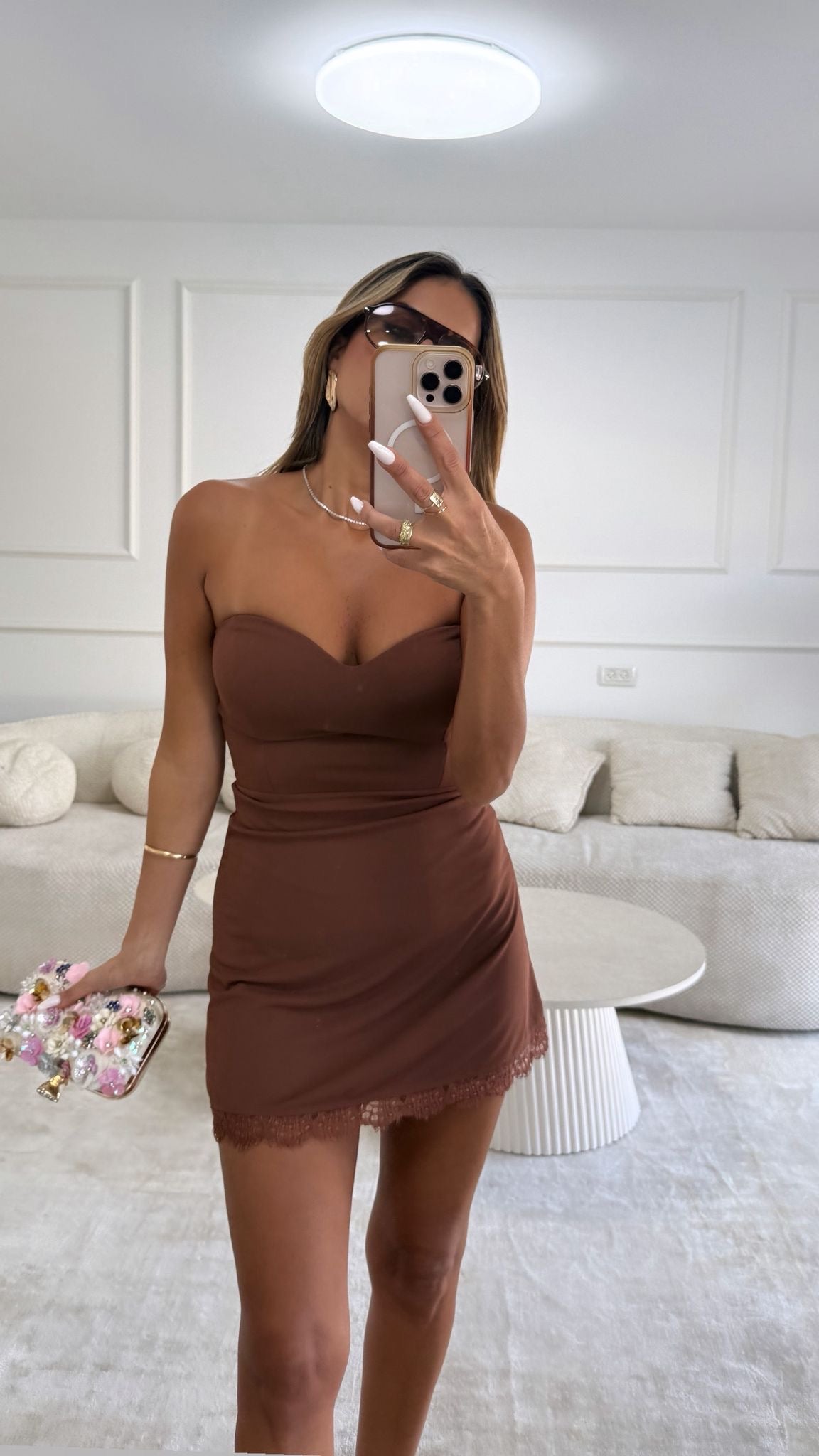 שמלת סטאי פס תחרה