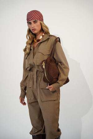 אוברול סקאי אוברול בז' O.S RFA