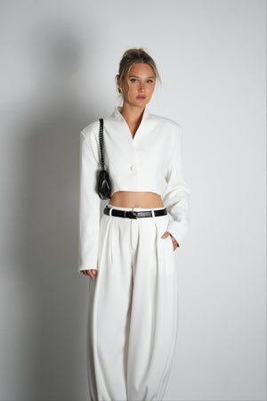 חליפת סיארה חליפה לבן GOVANA