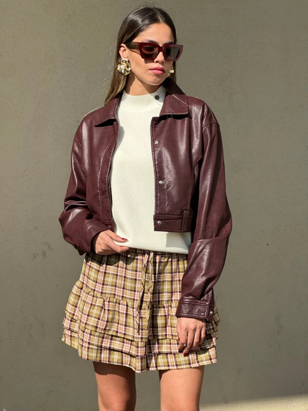 חצאית ליאן ירוק