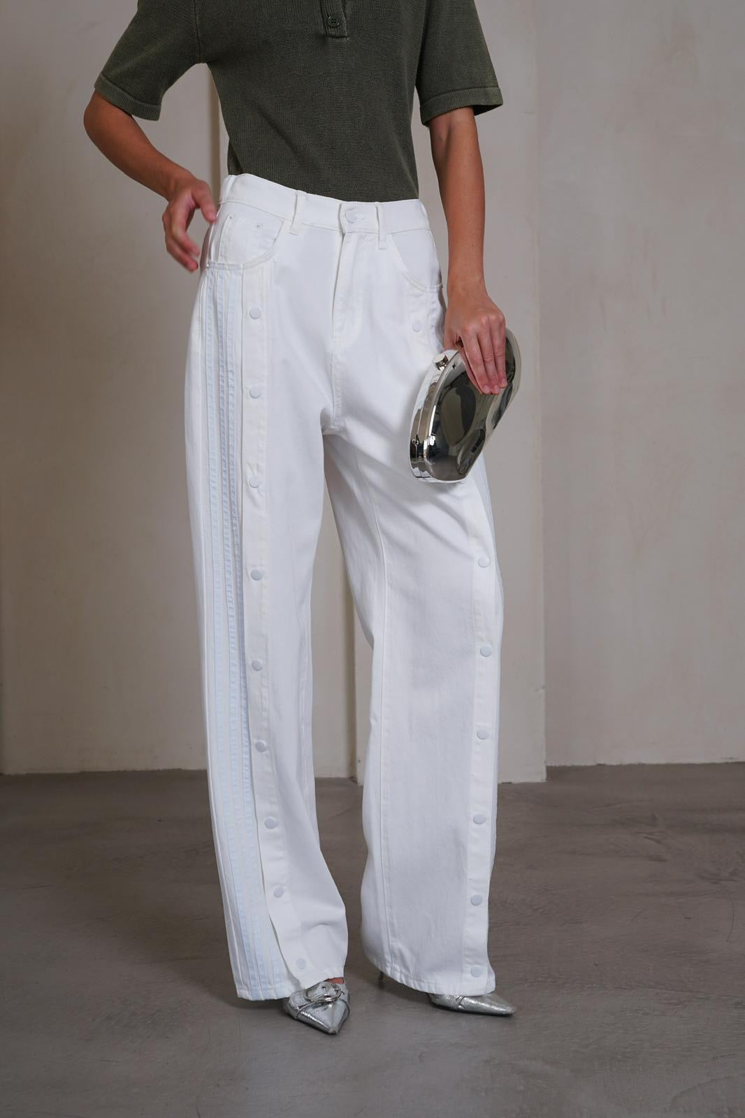 מכנס WHITE טיק טקים