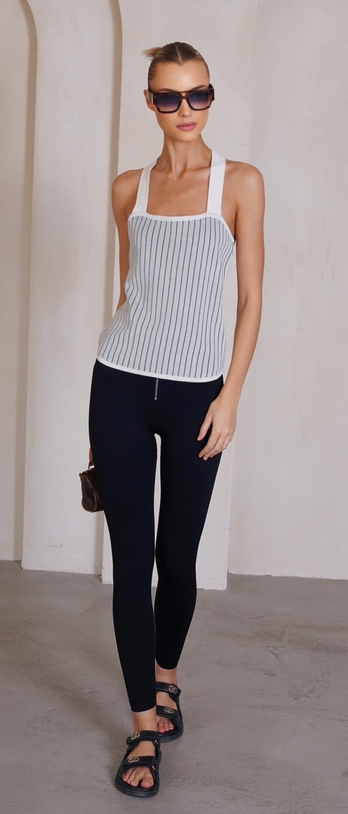 גופייה סריג פסים