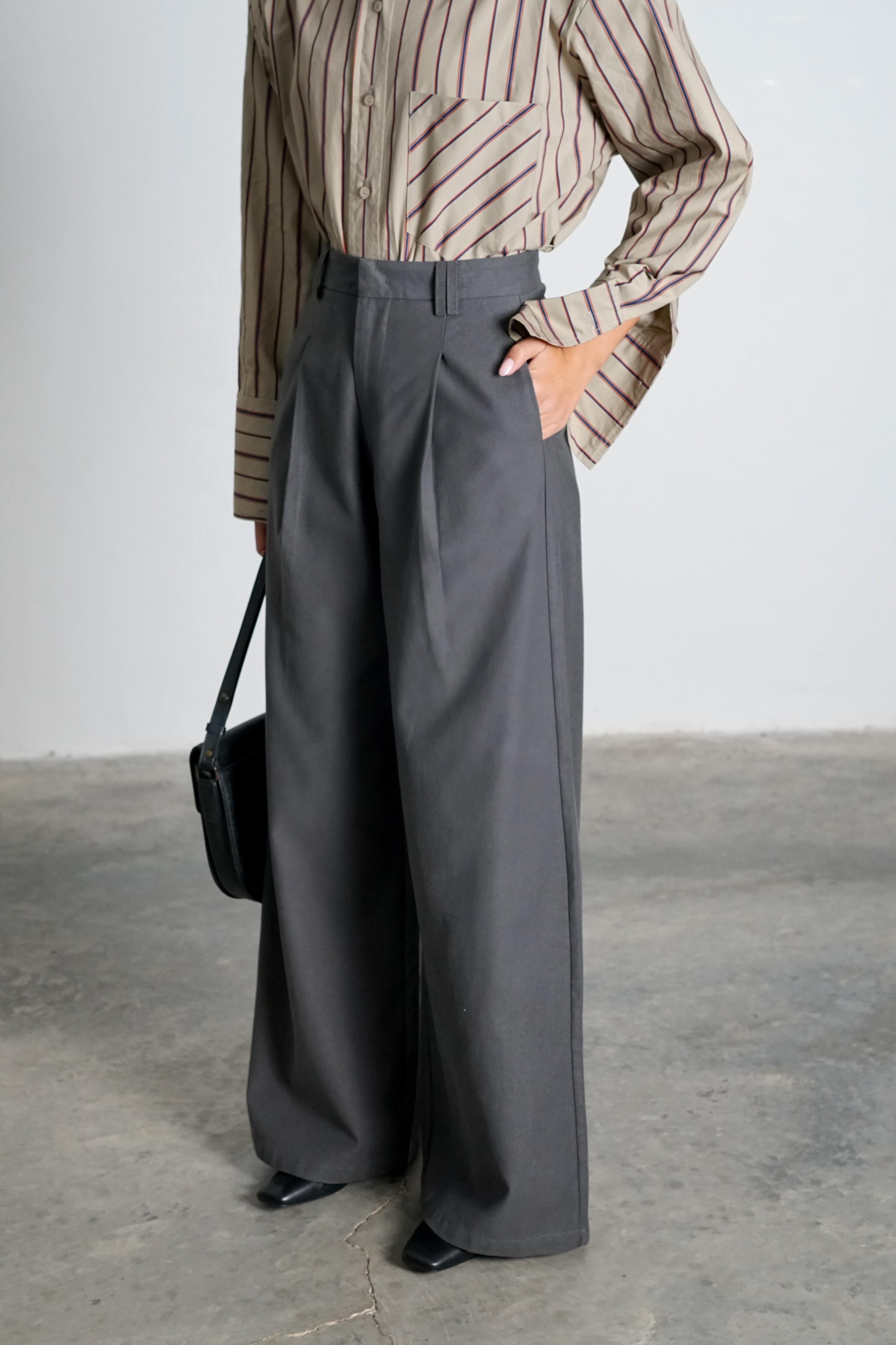 מכנס רינו מכנס אפור GOVANA