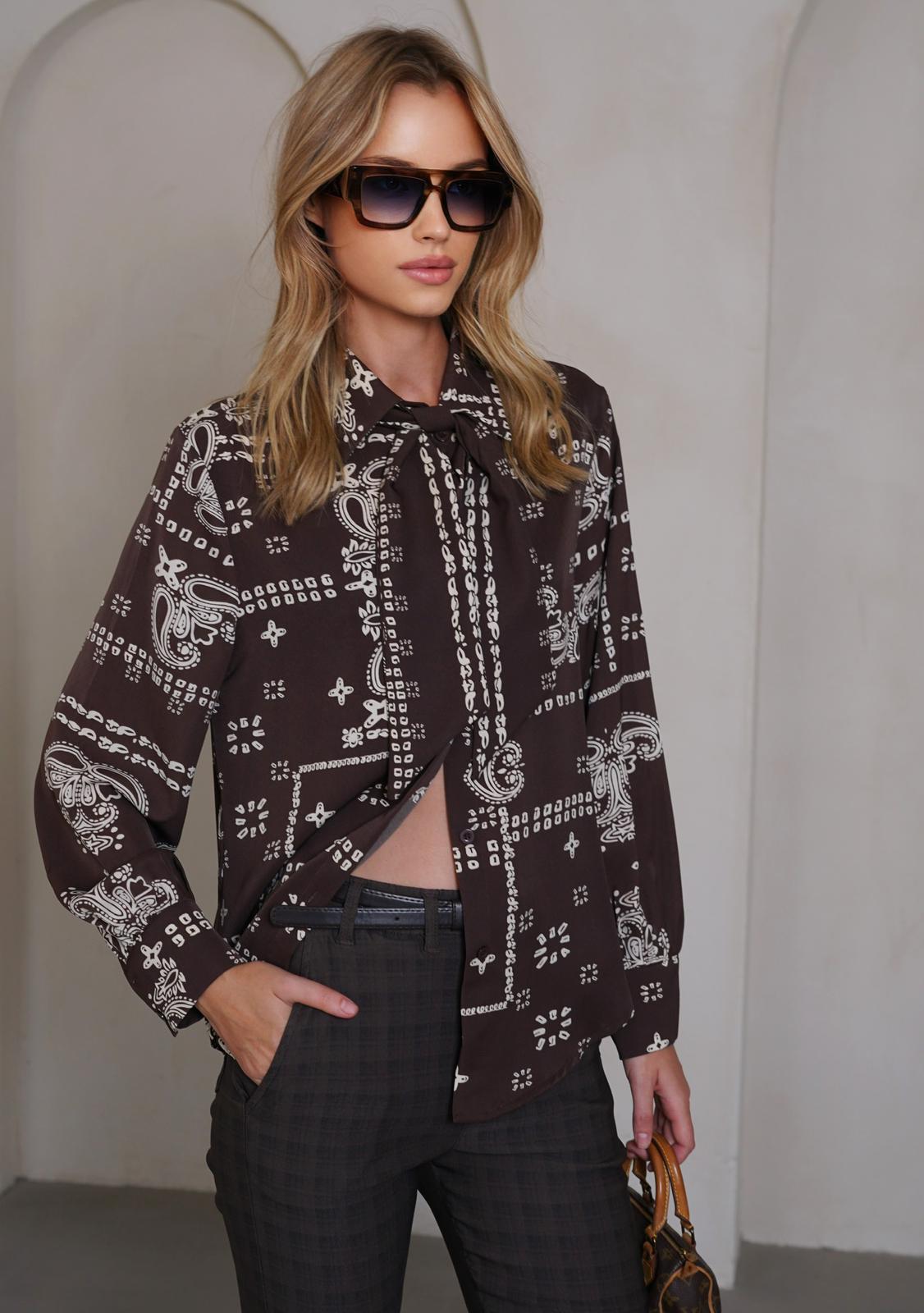 חולצה ARABESCO עניבה