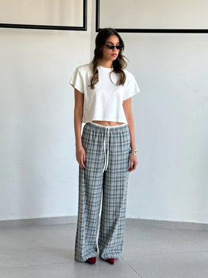 מכנס אימרי ג׳ינס אפור כהה טיאגו