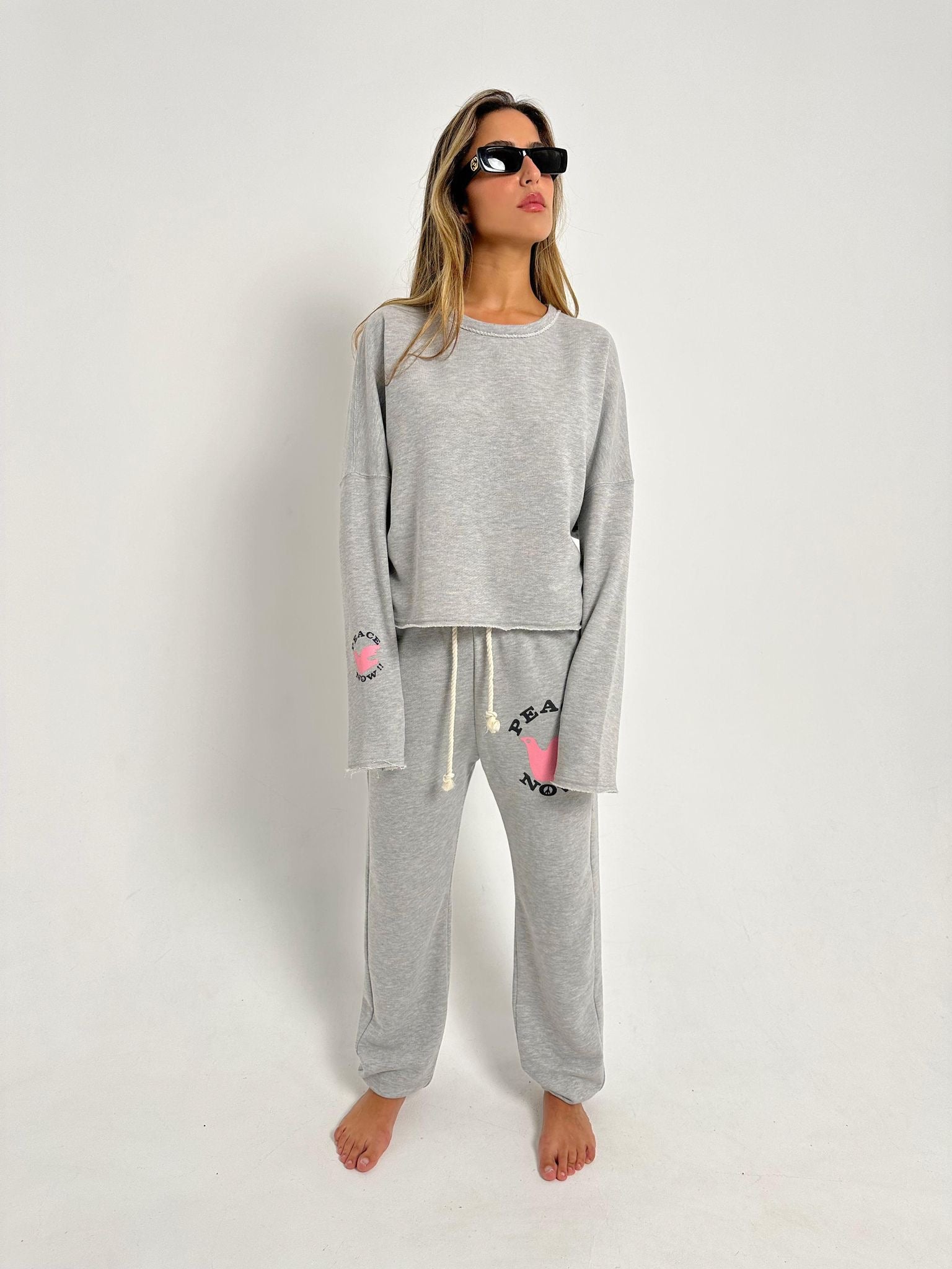 חולצה peace sweatshirt