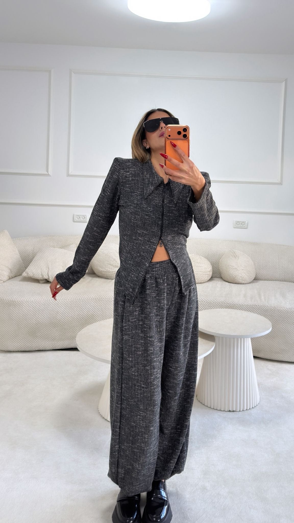 חליפת סריג נטלי חליפה נטלי שווילי