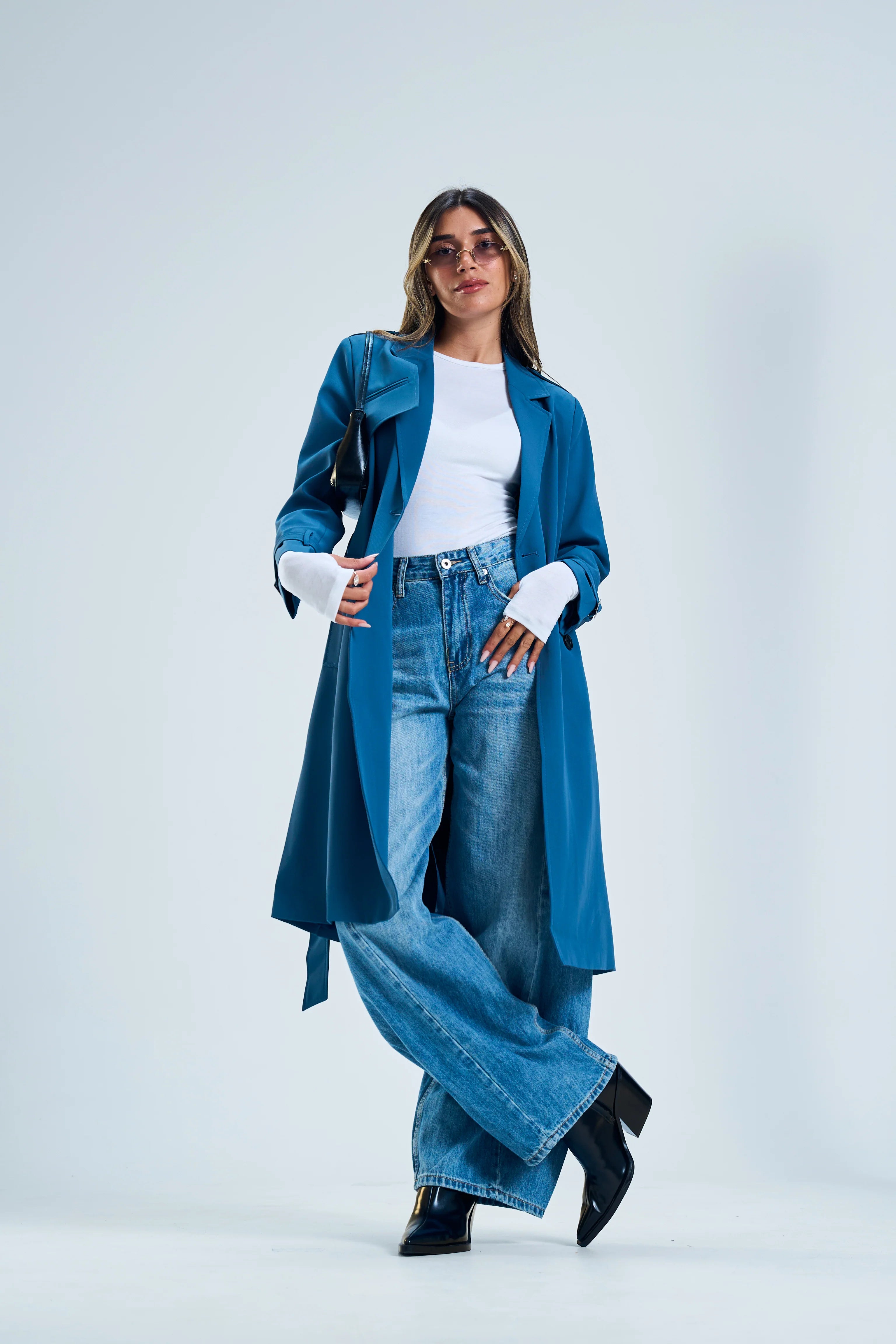 מעיל קאי מעיל כחול טיאגו