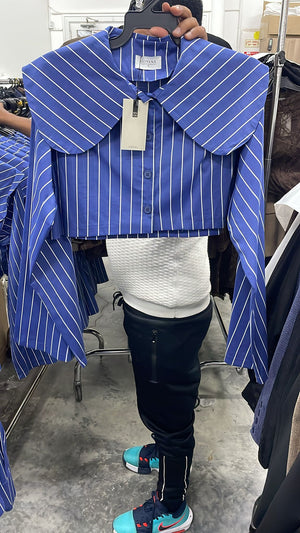 חולצת קרמברי חולצה כחול GOVANA