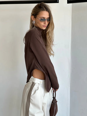 מכנס דמוי עור לורן מכנס טיאגו