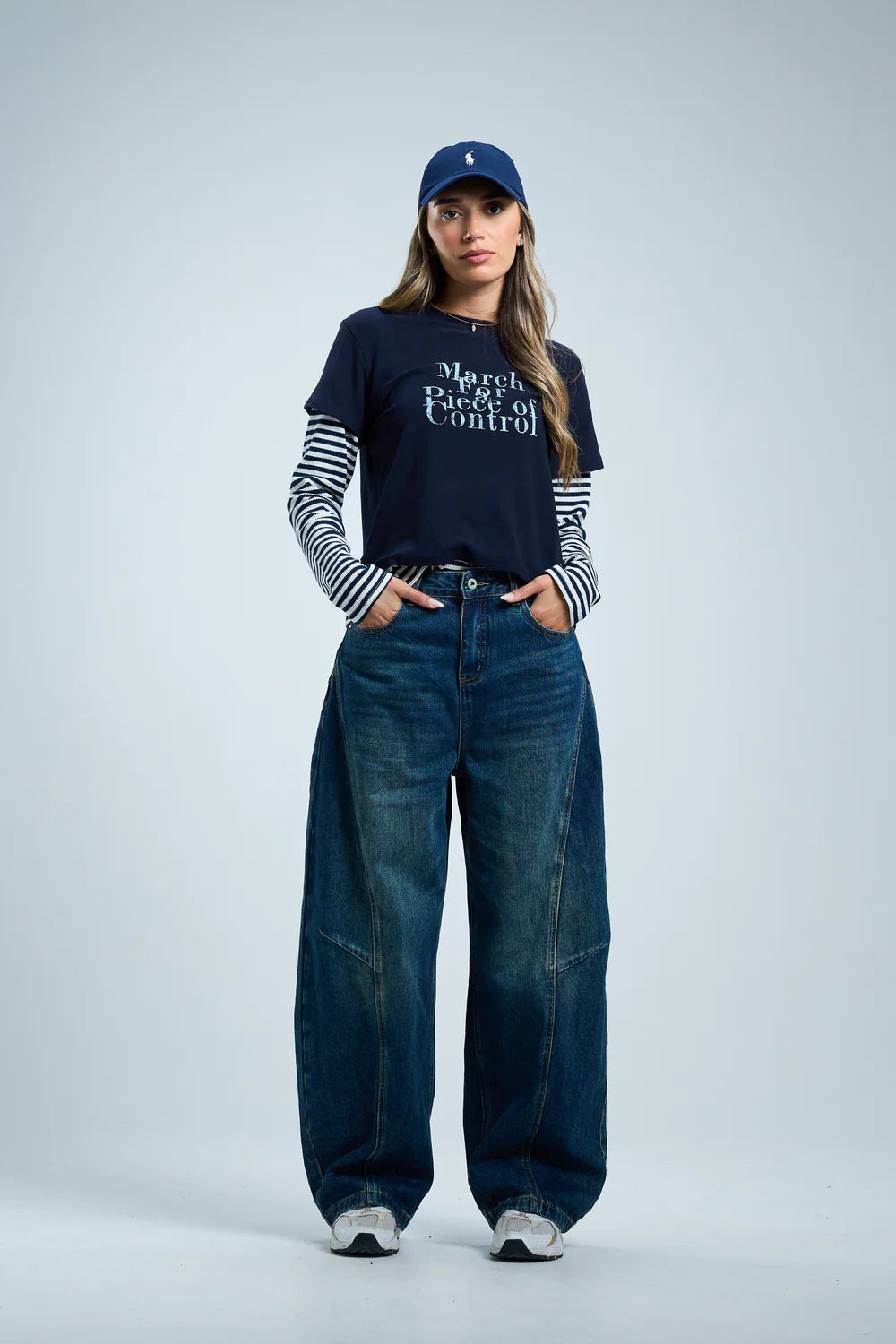 חולצת בר חולצה כחול נייבי טיאגו