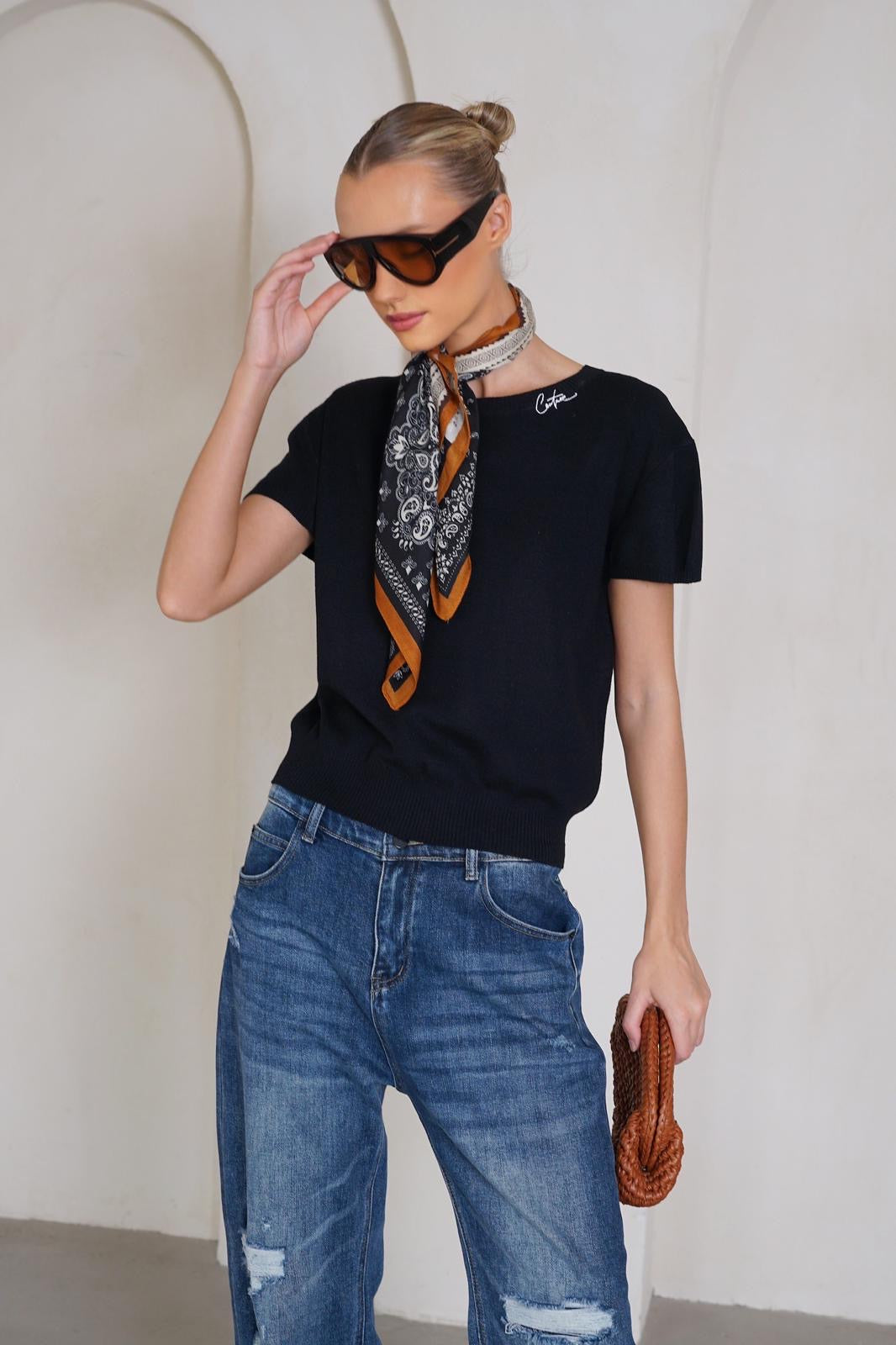 סריג COUTURE מטפחת