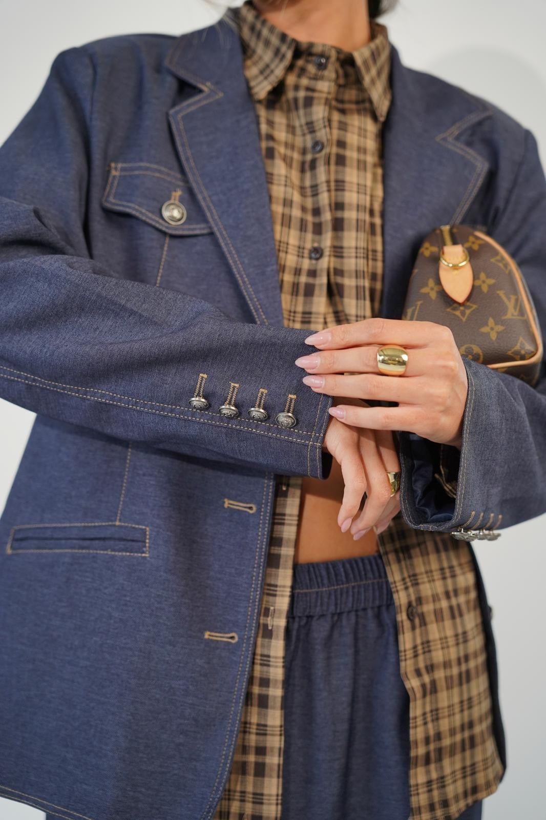 חליפת קלודין חליפה כחול O.S RFA