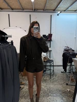 חליפת אורטיז חליפה חום GOVANA