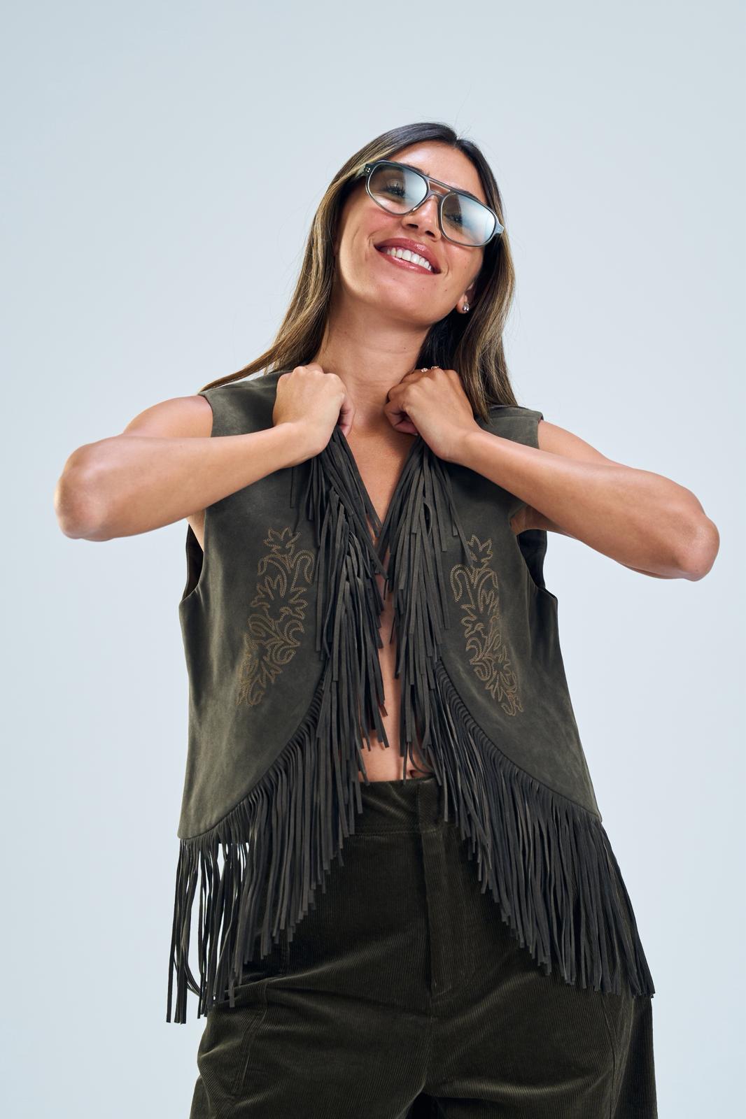 וסט ג׳זל חולצה ירוק טיאגו