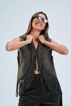 וסט ג׳זל חולצה ירוק טיאגו