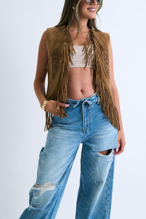 וסט ג׳זל חולצה בז' טיאגו