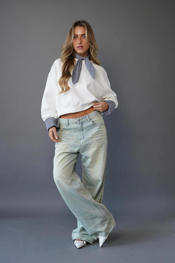 ג׳ינס סקאי ג׳ינס כחול בהיר RFA