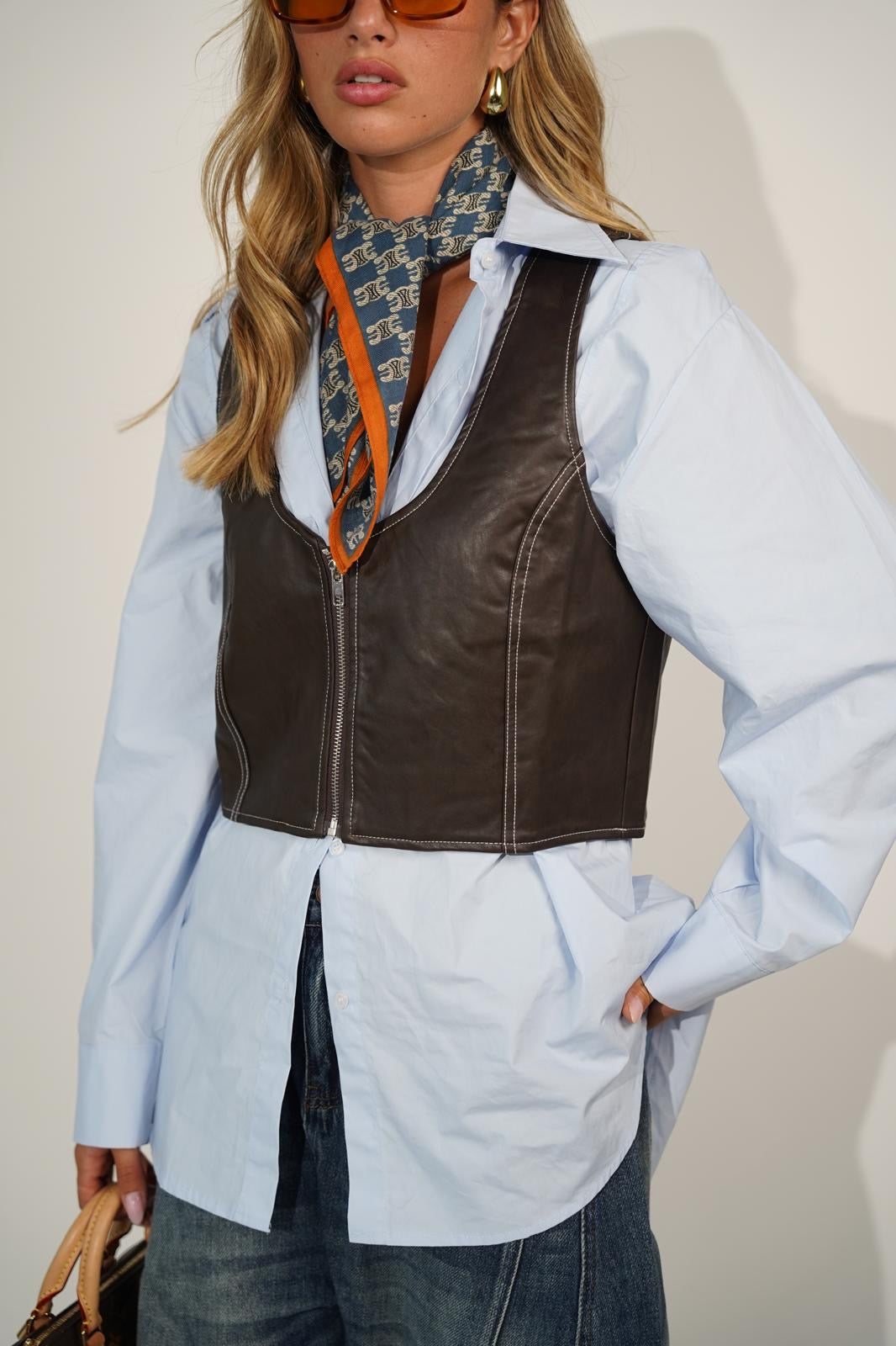 ווסט מיילי חולצה חום RFA