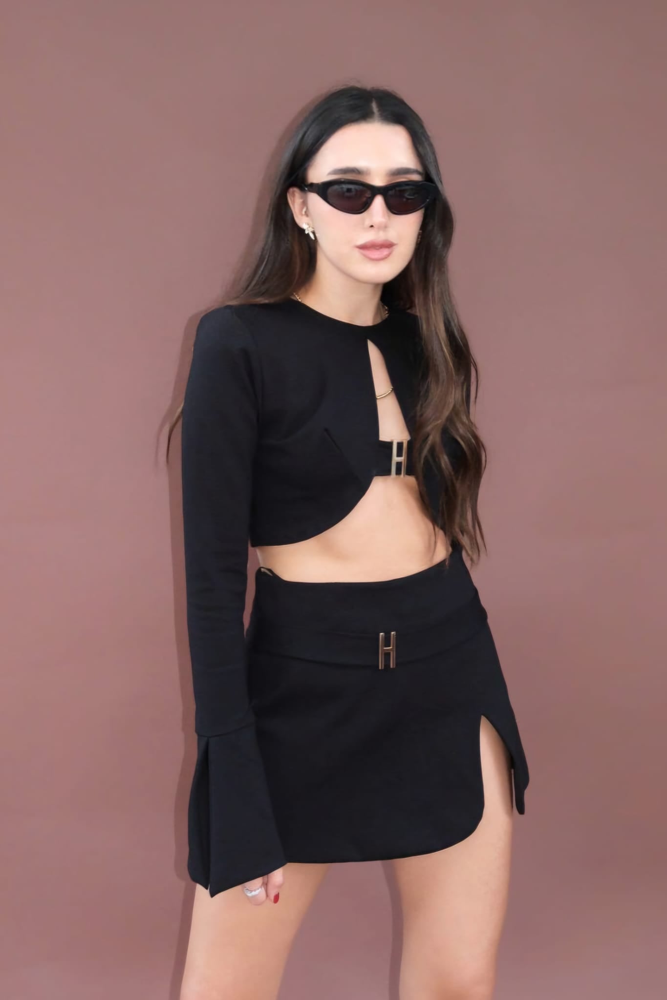 חצאית מיני H חצאית נטלי שווילי