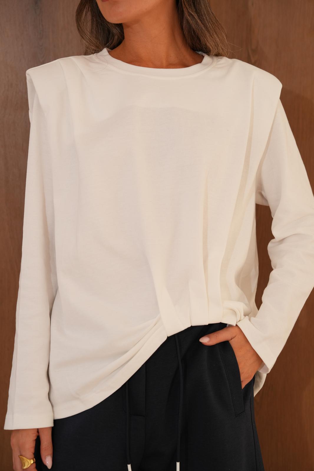 חולצת דייזי חולצה לבן O.S RFA