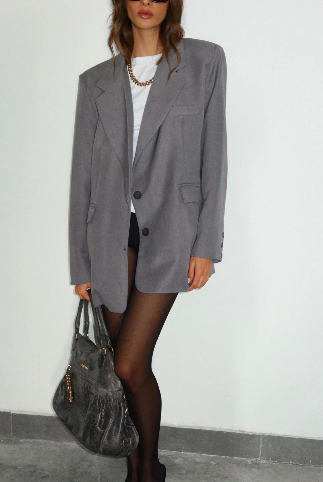 ג׳קט מילה ג'קט אפור O.S GOVANA