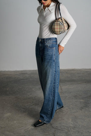 ג׳ינס פאביו ג׳ינס כחול GOVANA